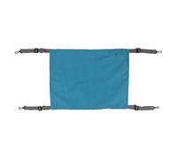 MISDBOUBM Cute Reversible Cat Hanging Hammock, Pet Cage Hammock with Adjustable Nylon Straps and Metal Hooks, Dual - Sided Warm and Breathable Design for Cats Rabbits Ferrets, Soft Polyester (Bleue)