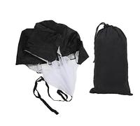 MISDBOUBM Running Speed Training Parachute, Resistance Parachute for Sprint Training, 150x150 cm Overspeed Chute with Adjustable Belt and Carry Bag, Polyester Pongee for Track Football