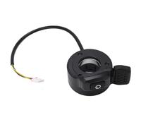 MISDBOUBM Thumb Controlled Accelerator with Power Switch Speed Control Throttle Raised Stripe for Electric Scooter (Left)
