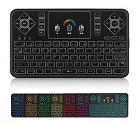 [Mise à jour] 2.4GHz Coloré Mini Clavier À Distance Sans Fil Rétréci et Souris avec Touchpad Q9 par Dupad Story, USB Rechargeable pour Google Android tv box, HTPC, IPTV, PC, Raspberry pi