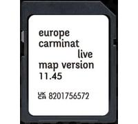 Mise à Jour cartographie Europe 2025 v11.45 - Carte SD Navigation - Compatible avec Renault Tomtom Live (Lecteur de Carte SD à Droite de l’écran)