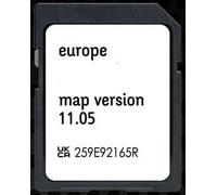 Mise à Jour cartographie Europe 2025 v11.45 - Carte SD Navigation - Compatible avec Renault Tomtom Live (Lecteur de Carte SD à Droite de l’écran)