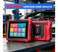 [Mise à jour gratuite à vie] Outil de diagnostic automobile KINGBOLEN K8 PRO ELITE, codage ECU complet du système, 40 services, scanner OBD2 bidirectionnel K8 Pro Blutooth Global Version