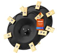 [Mise À Niveau] 2 Disques de Lame + 14 Lames Compatibles avec Mammotion LUBA 2 (à partir de 2025) et LUBA 3, Disque de Lame pour Tondeuse Robotisée