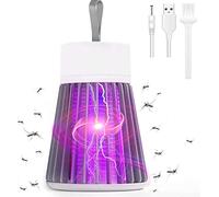 [Mise à niveau 2026] Lampe anti-moustiques électrique, portable, piège à insectes rechargeable pour l'intérieur, l'extérieur, le bureau, la terrasse, le camping