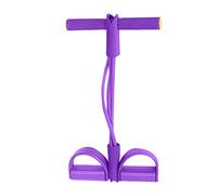Mise à Niveau 4 Tubes Exerciseur Multifonction Jambe Sit-Up Bodybuilding Expander MatéRiel D'EntraîNement éLastique Musculation Pull Rope Bande De RéSistance De PéDale