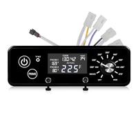 Mise à Niveau AC03P9 PB1100PS1-A003 Thermostat numérique Compatible avec Pit Boss P9/PB440D2/PB1150G/PB850G/PB550G/PB820/Pro 1100 Grills avec écran LCD Température réglable de 200 à 246,1 °C