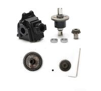 Mise à niveau de la transmission différentielle robuste pour voiture télécommandée WLtoys 144001 prenant en charge un fonctionnement à haut régime et une fiabilité prête à l'emploi (14-A2 + vitesse)