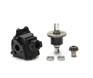 Mise à niveau de la transmission différentielle robuste pour voiture télécommandée WLtoys 144001 prenant en charge un fonctionnement à haut régime et une fiabilité prête à l'emploi (14-A2)