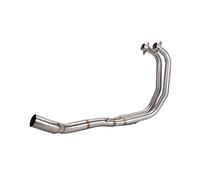 Mise à niveau des performances d'échappement Collecteur d'échappement droit, système complet, pour moto pour Yamaha R3 R25 V1 V2 V3 MT25 MT03, 2015 - 2025(TYPE-A)