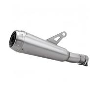 Mise à niveau des performances d'échappement Convient pour Scrambler 400X pour Speed 400 échappement de performance pour moto silencieux central arrière intégré(TYPE B)
