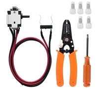 【Mise à niveau des performances】 Véritable faisceau de câblage 291632001 | Remplace les pièces pour souffleur à feuilles sans fil Ryobi P2108 et P21081 18 V avec outils d'installation