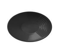 Mise à niveau des poêles d'extraction d'or manuelles haute efficacité noires améliore l'épaisseur des pierres précieuses tamisage panoramiques