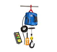 Mise À Niveau Du Palan Électrique Portable Treuil À Main Électrique Bloc De Traction Câble En Acier Électrique Palan De Levage Corde De Remorquage(500kg 3 in 1)