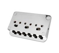 Mise À Niveau Du Pont De Guitare À 6 Cordes Espacement Réglable De 10 5 Mm Construction Métallique Stabilité De Sortie Sonore Améliorée Pour La Réparation Réglage De Précision Pont De Guitare