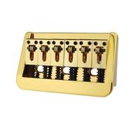 Mise à niveau du pont de guitare à 6 cordes, espacement réglable de 10, 5 mm, construction métallique, stabilité de sortie sonore améliorée pour la réparation, réglage de précision, pont de guitare