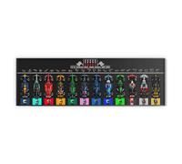 (Mise à niveau) Écran mural pour Lego Speed Champions Ultimate Formula 1 Collector Pack (voitures non incluses) Support mural pour kit de voiture modèle 77242-77251 et 77259, gain d'espace Décoration