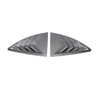 Mise à Niveau élégante pour GT86 2013 2020 Matériau ABS Durable Paire Installation Facile Arrière côté fenêtre persienne Couvercle de Ventilation (Style en Fibre de Carbone)