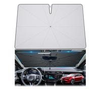 [Mise à Niveau] GAFAT Compatible avec Alfa Romeo Junior 2025 2026 2027 Protection Solaire Pare-brise Épais, Junior Hybrid Protection UV UPF 50+, Squelette Fibre de Verre, Moins de Plis, Pliage un Clic