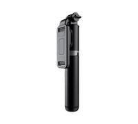 Mise à niveau INRAM-Q01 101cm Extension Bluetooth Sans Fil Selfie Stick Pliable Monopodes Trépied Pour Téléphone Gopro Sports Action Caméra - Type Q01 BLACK #A