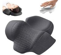 Mise à Niveau Masseur Cervical 3 en 1 avec chauffage, vibration, traction - Rechargeable Intensité réglable, Soulager Les Douleurs Des Tissus Profonds pour Maison et Bureau (Noir)