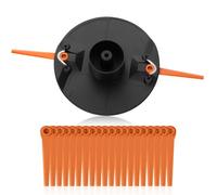 【Mise à niveau】Plaque à double lame compatible avec Gardena Articles 9822, 14702, Accessoire de rechange pour coupe-bordure, 20 lames