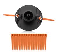 【Mise à niveau】Plaque à double lame compatible avec Gardena Articles 9876, 9878, 14700, 14701, Accessoire de rechange pour coupe-bordure, 20 lames