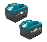Mise à niveau Version 12.0Ah Remplacement pour Makita 18V Batterie 2 Packs, convient à tous les outils Makita18V et chargeur OEM