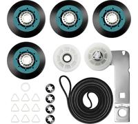 【Mise à niveau】 W10837240 et 4392067 Kit de réparation de sèche-linge pour Whirlpool Mayt-ag Kenmore KitchenAid-Cabrio Pièces de sèche-linge Duet Pièces de sèche-linge Bravos XL Pièces de sèche-linge