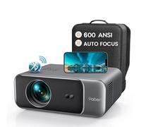 [Mise au Point Automatique/Correction trapézoïdale] Vidéoprojecteur, Full HD 1080p 20000 lumens WiFi6 Bluetooth Vidéoprojecteur Home Cinéma 4K Support Vidéo YABER Portable Écran LED 300" Compatible