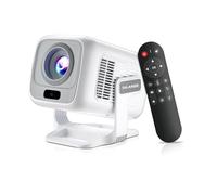 [Mise au point automatique/courte portée] Projecteur intelligent avec applications intégrées, Wi-Fi 5G et Bluetooth 5.4, projecteurs natifs 1080p 4K pour films en plein air, mini proyecteur portable