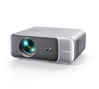 Mise au Point Automatique et e voûte : projecteur Portable HD 1080p, WiFi6 Bluetooth 5.2, projecteur Intelligent YABER Pro V9, projecteurs de cinéma Maison pour Chambre/Smartphone/clé TV