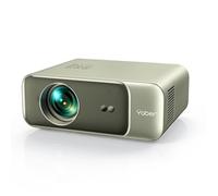 Mise au Point Automatique et clé de voûte : projecteur Portable HD 1080p, WiFi6 Bluetooth 5.2, projecteur Intelligent YABER Pro V9, projecteurs de cinéma Maison pour Chambre/Smartphone/clé TV