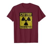 Mise en garde Radioactif, L'après-apocalypse, sci fi, grunge T-Shirt