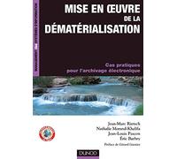 Mise en oeuvre de la dématérialisation - Cas pratiques pour l'archivage électronique: Cas pratiques pour l'archivage électronique