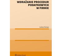Mise en oeuvre des procédures fiscales dans une entreprise - Łukasz Kempa (Buch auf Polnisch)