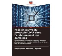 Mise en oeuvre du protocole LDAP dans l'établissement des domaines
