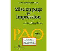 Mise en page et impression : Notions élémentaires