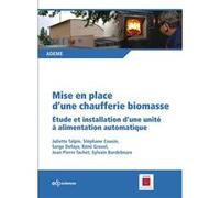 Mise en place d'une chaufferie biomasse étude et installation d'une unité à alimentation automatique ADEME (Auteur)