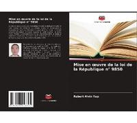 Mise En ¿Uvre De La Loi De La République N° 9850