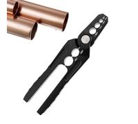 Mise en œuvre de l'arrondi en d'aluminium-pinces de réglage conduit multi-fentes, ancien tube à cinq trous | Appareil de réforme de poignée longue pour l'alignement de canal en allumin