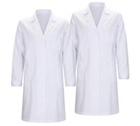 Misemiya Bata Medico Mujer 2-1832 Medical Lab Coat, Blanc, XL (Lot de 2) Femme