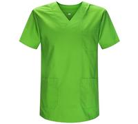 Misemiya Casaca Sanitaire Unisexe 817 T-Shirt de Service médical, Apple Green, 3XL Mixte