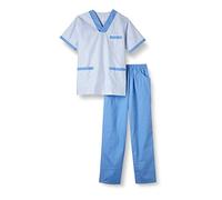 Misemiya Veste Et Pantalon Unisexe Uniformes Sanitaires T817-8312, Conjuntos Sanitarios T817-4 Celetes, XS Mixte