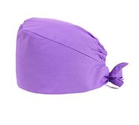Misemiya - Casquette chirurgicale Casquette sanitaire Ajustable - Bande Absorbant la Transpiration sur Le Front ref.9001 - Lilas, Pack* 1 Pcs