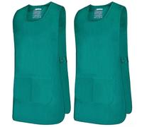 Misemiya - Colis 2 Unités - Nettoyage Tablier Travail Uniforme Nettoyage MÉDICAL Clinique VÉTÉRINAIRE SANITAIRE HOSPITALITÉ- Ref.868 - Large, Vert