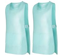 Misemiya - Colis 2 Unités - Nettoyage Tablier Travail Uniforme Nettoyage MÉDICAL Clinique VÉTÉRINAIRE SANITAIRE HOSPITALITÉ- Ref.868 - X-Large, Turquoise