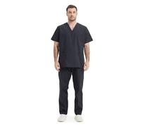 Misemiya - Ensemble Uniformes Unisexe Blouse - Uniforme Médical avec Haut et Pantalon - Ref.6801-6802 - XX-Large, Noir 68