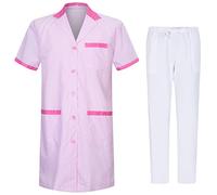 Misemiya - Ensemble Uniformes Unisexe Blouse - Uniforme Médical avec Haut et Pantalon - Ref.G713-6802