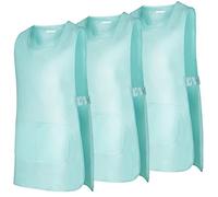Misemiya - Forfait 3 Unités - Tablier Nettoyage Uniforme DE Travail Clinique HÔPITAL Nettoyage VÉTÉRINAIRE SANTÉ HÔTELLERIE - Ref.868 - Medium, Turquoise